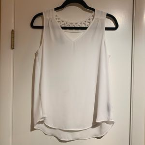 A. Byer Sheer White Blouse